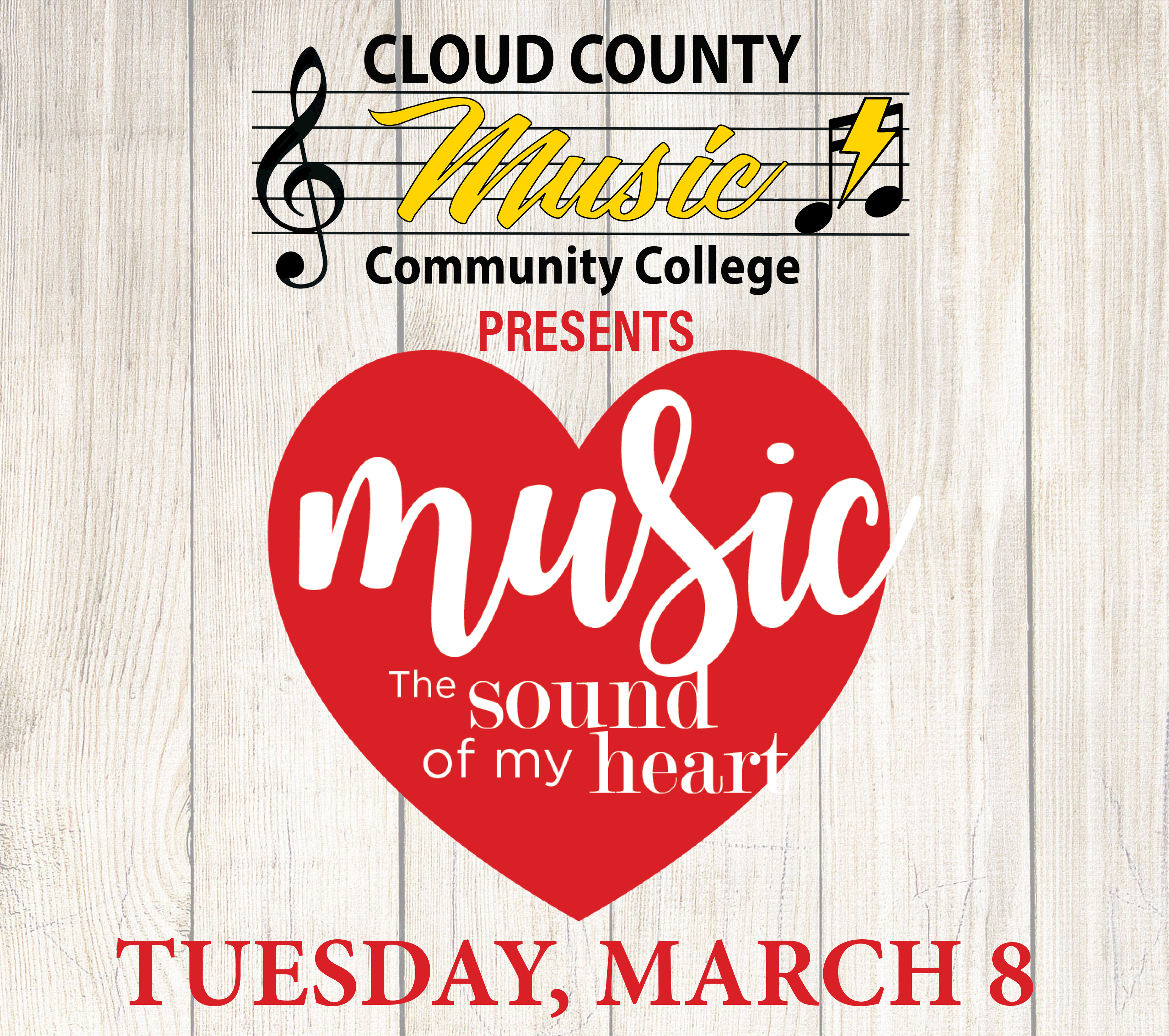 The Spring 2022 Music Concert is March 8.